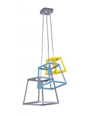 Nowoczesna lampa wisząca do pokoju dziecka - S552-Iksa w sklepie Edinos.pl