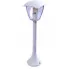 Biała lampa ogrodowa - N001-Bernes