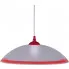 Biało-czerwona kuchenna lampa wisząca - S563-Toba