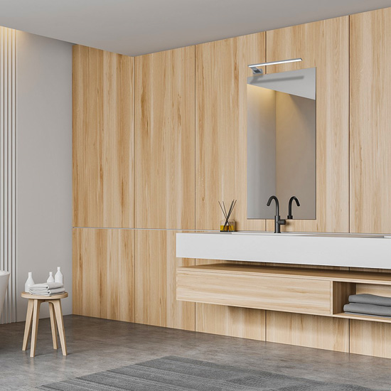 Minimalistyczny kinkiet łazienkowy N016-Folind