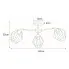 Wymiary lampy S569-Xara