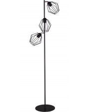 Czarna industrialna lampa podłogowa - S571-Xara