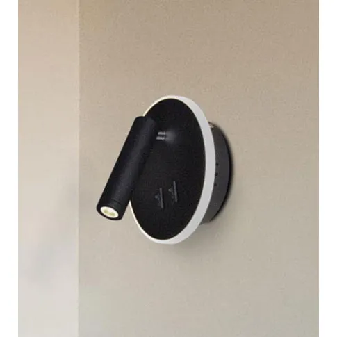 Nowoczesny kinkiet LED nad łózko S576-Leros