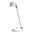 Biało-złota lampka na biurko do pokoju dziecięcego - N021-Circile