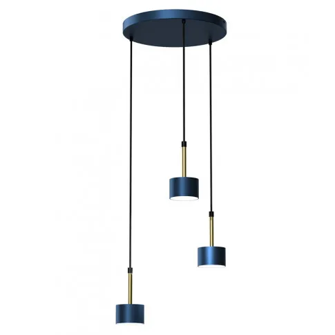 Niebiesko złota lampa N022 Circile