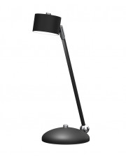 Czarno-srebrna lampka biurkowa - N021-Circile w sklepie Edinos.pl