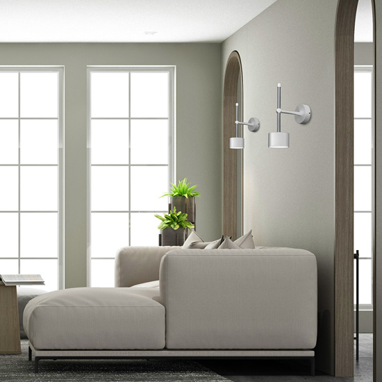 Biały kinkiet N020-Umer