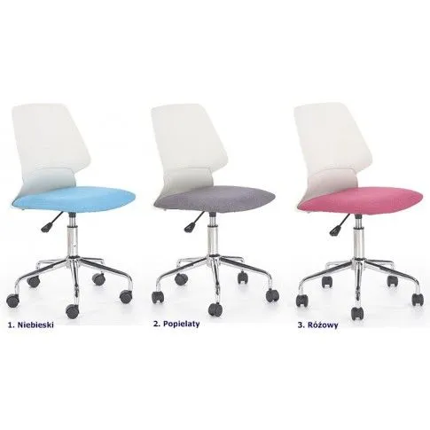 Szczegółowe zdjęcie nr 4 produktu Fotel młodzieżowy Komri - popielaty