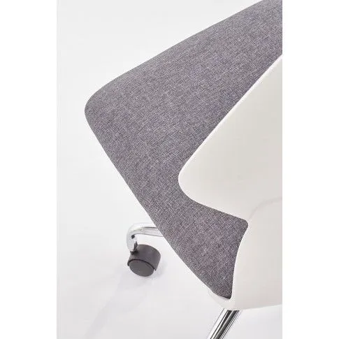 Zdjęcie szary fotel obrotowy dla ucznia Komri | Edinos.pl