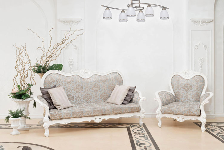 Klasyczny patynowy żyrandol z 6 kloszami S593-Madisol