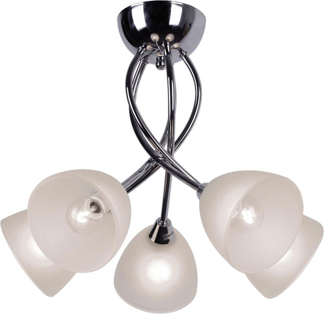 Klasyczny chromowany pięcioramienny żyrandol S595-Venillo