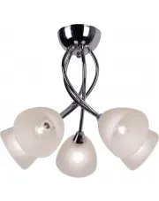 Chromowany klasyczny żyrandol do salonu - S595-Venillo w sklepie Edinos.pl