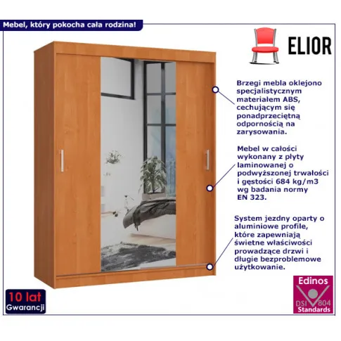 Szafa z lustrem Sillo