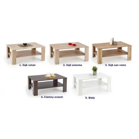 Szczegółowe zdjęcie nr 4 produktu Minimalistyczna biała ława Granada