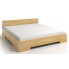 Drewniane łóżko ze stelażem Laurell 4S