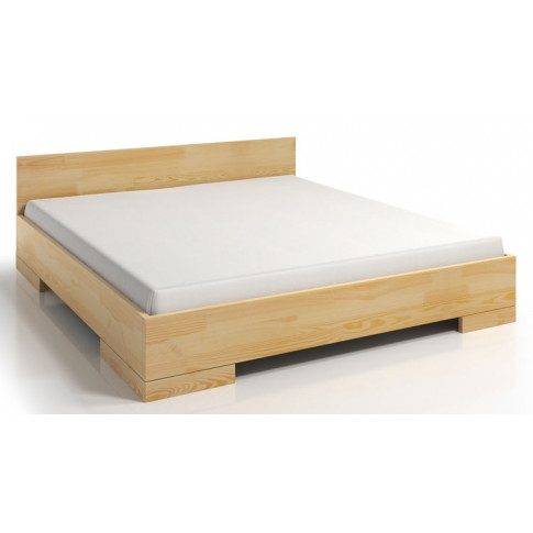 Drewniane łóżko ze stelażem Laurell 4S