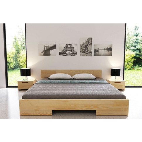 Zestaw drewnianych mebli do sypialni Laurell 4G