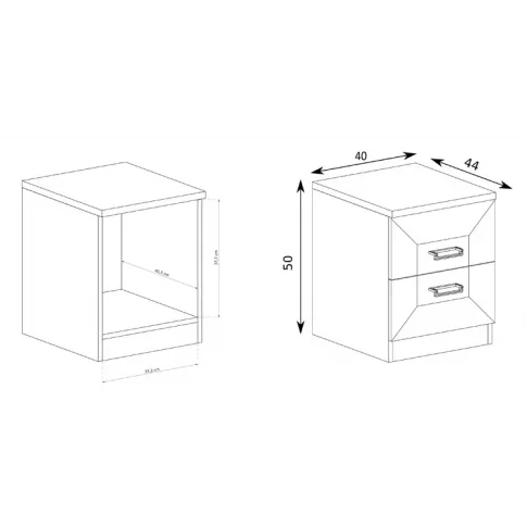 wymiary szafki nocnej tilda 17x