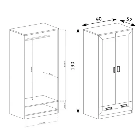 wymiary szafy tilda 8x