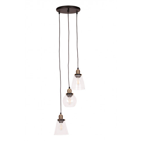 Potrójna lampa wisząca loftowa S610-Ferva