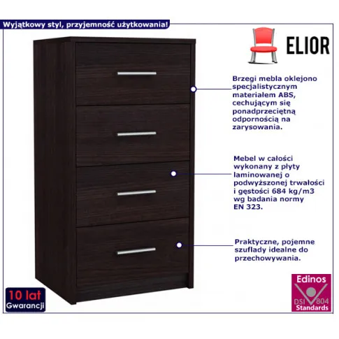 Wysoka komoda Ilda 5X