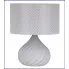 Elegancka lampka stołowa do salonu z abażurem S613-Hares