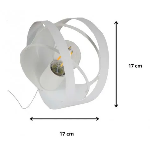 Wymiary lampki S618-Biva