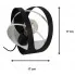 Wymiary lampki S618-Biva