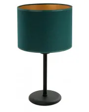 Zielona lampka nocna z abażurem - S626-Ageli w sklepie Edinos.pl