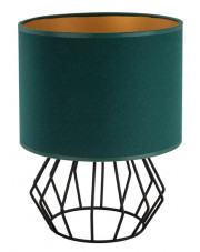 Zielona druciana lampka nocna - S627-Ageli