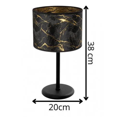 Wymiary lampki S629-Porsa