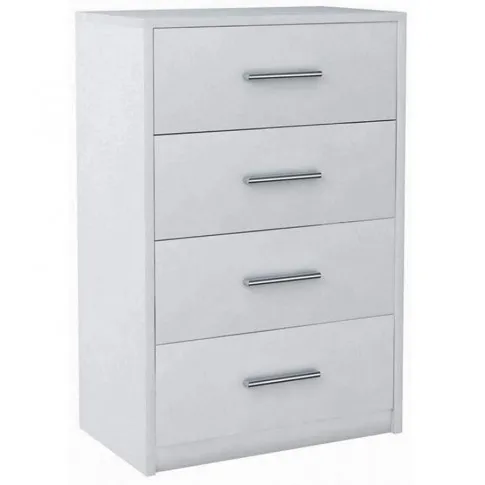 Biała komoda Migres 3X