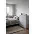 Biała komoda z szufladami Nemeso 3X