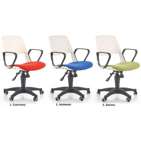 Szczegółowe zdjęcie nr 4 produktu Fotel młodzieżowy Rutt - niebieski