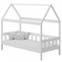 Białe skandynawskie łóżko domek  - Dada 3X 180x90 cm