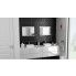 Zdjęcie białe lustro łazienkowe Lafis 2X - sklep Edinos.pl