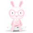 Różowa mała lampka królik do pokoju dziecka - S636-Elva