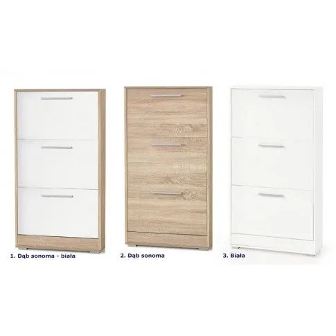 Fotografia Szafka na buty PesaroT1 - biała z kategorii Przedpokój