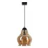 Pojedyncza szklana lampa wisząca nad wyspę S646-Naxa