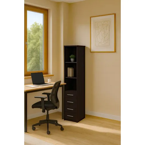 Wizualizacja regału Tymria wenge