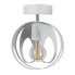 Biała okrągła lampa sufitowa w stylu loft S653-Biva