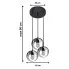 Wymiary lampy S657-Biva