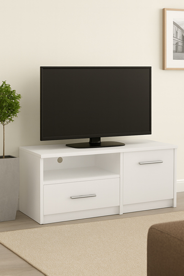 biala szafka rtv Frovoli