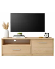 Skandynawska szafka RTV pod telewizor dąb sonoma - Frovoli w sklepie Edinos.pl