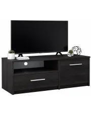 Szafka RTV pod telewizor z szufladą i drzwiczkami wenge - Frovoli w sklepie Edinos.pl