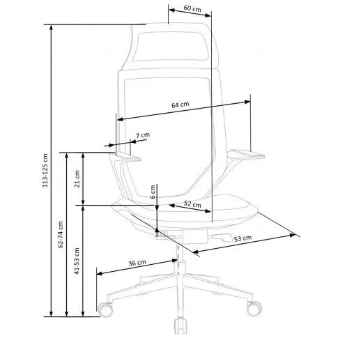 Zdjęcie fotel gabinetowy Golo - czarny | Edinos.pl