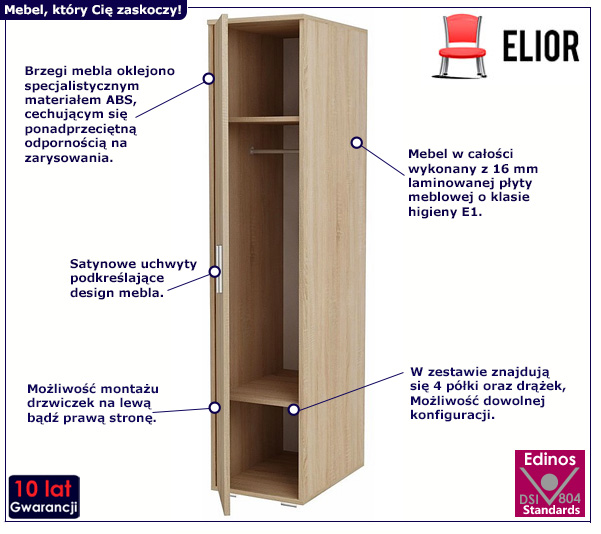 Regał Softo-dąb sonoma