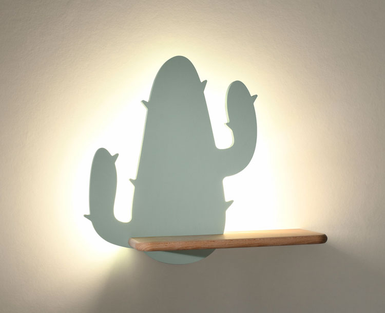Wizualizacja lampki nocnej w kształcie kaktusa k049-Cacti