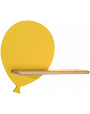 Żółty kinkiet ścienny w kształcie balonika - K018-Kiki w sklepie Edinos.pl