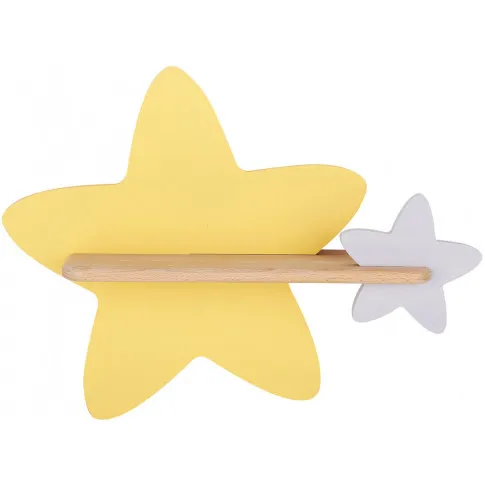 drewniana lampka z półka gwiazdki k035 ari